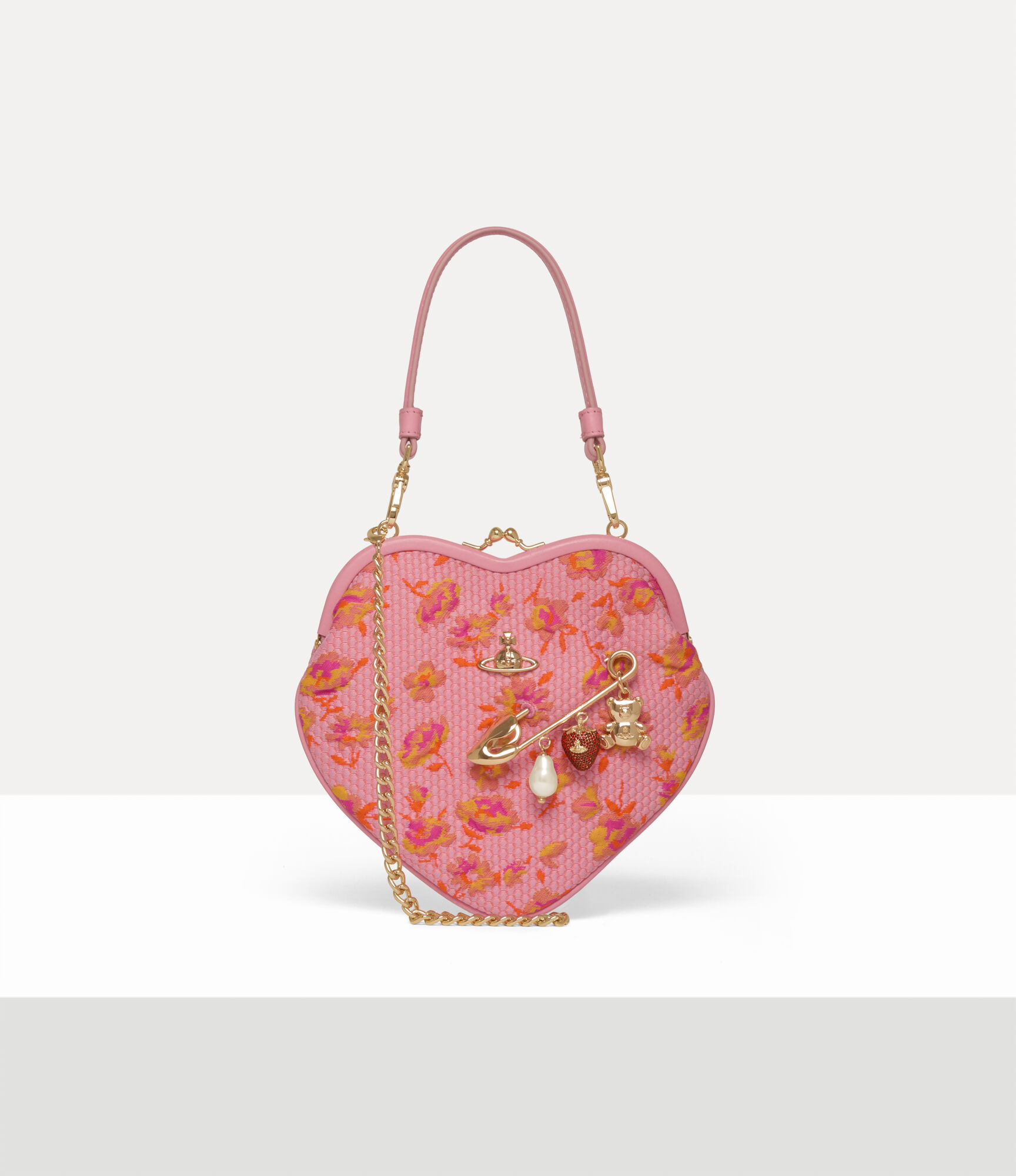 Nana Belle Heart Frame Purse