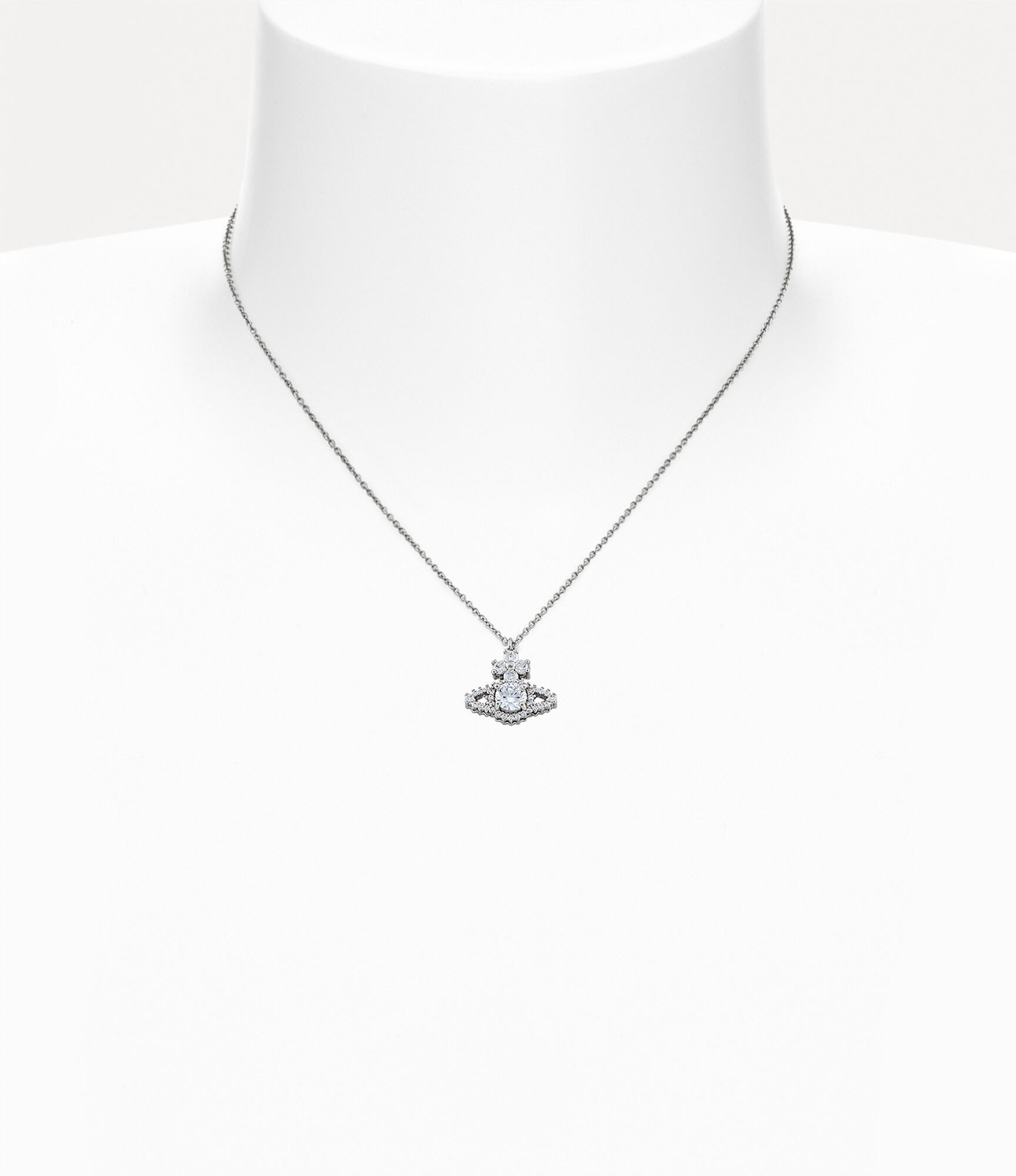 SASOM | accessories Vivienne Westwood Mayfair Small Orb Necklace In Silver-Tone  Plating Check the latest price now!
