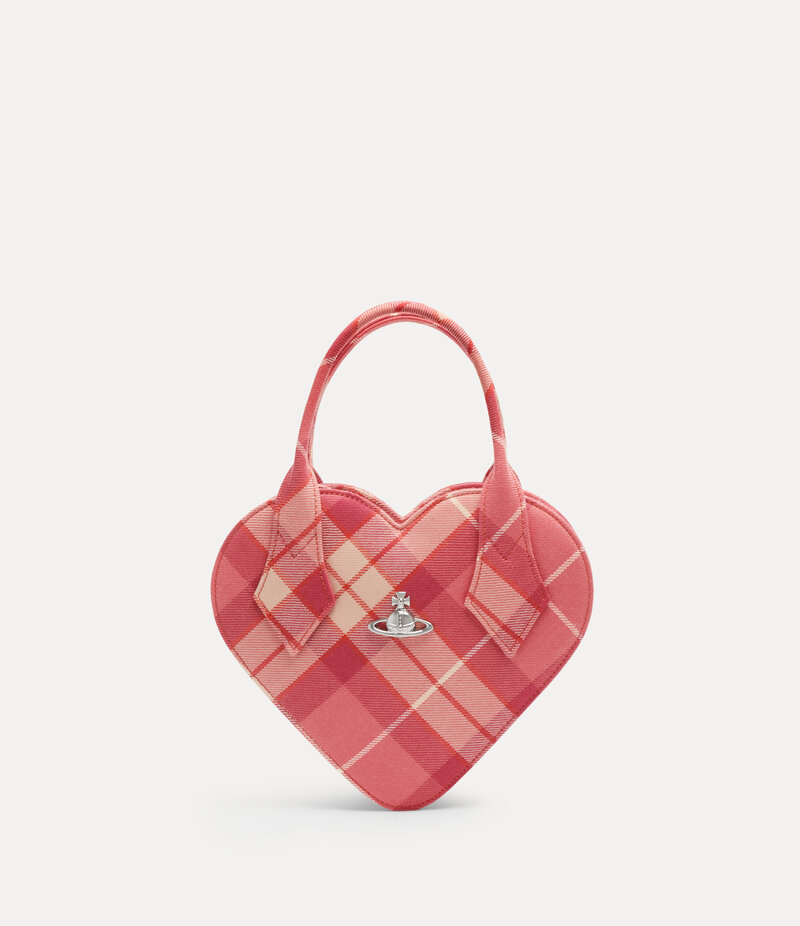 Vivienne Westwood Josephine Heart Crossbody in Fraser Pink