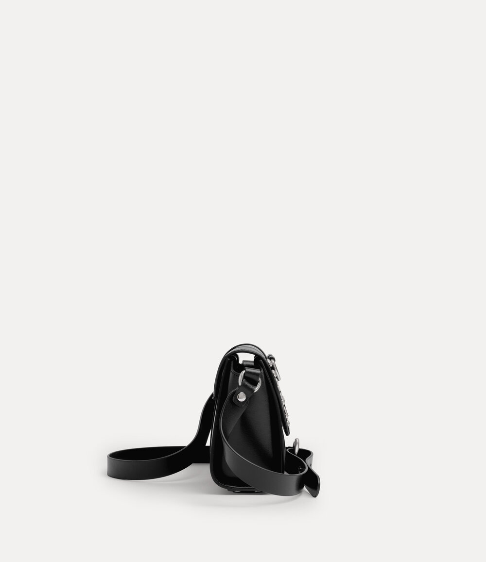 Vivienne Westwood Kimmy Crossbody in Black, view 6