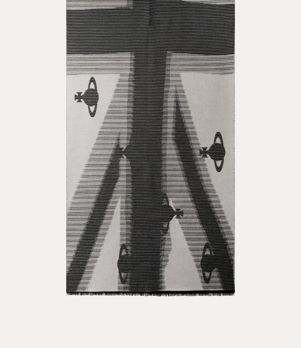 Vivienne Westwood Union Jack Scarf Union Jack in Ivory, view 3