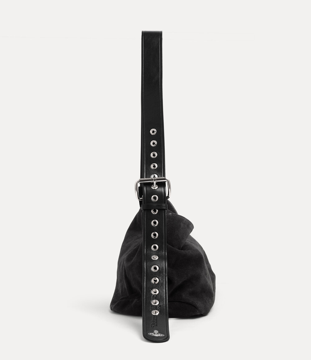 Vivienne Westwood Maxime Medium Shoulder Bag in Black, view 2