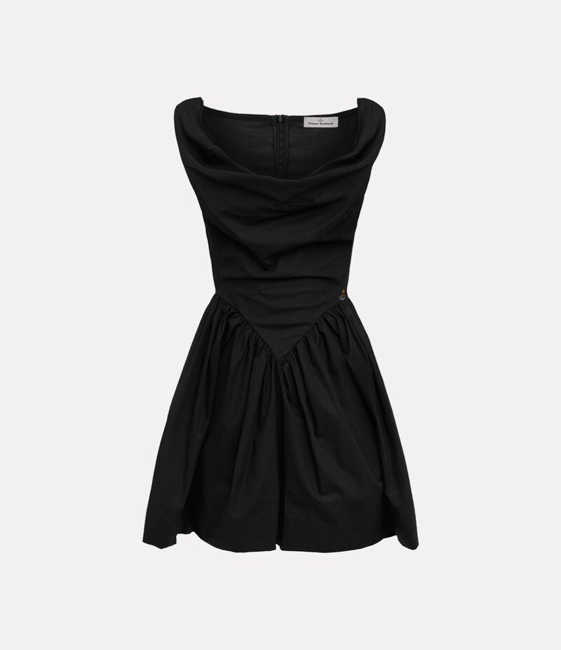 Vivienne Westwood Mini Sunday Dress in Black