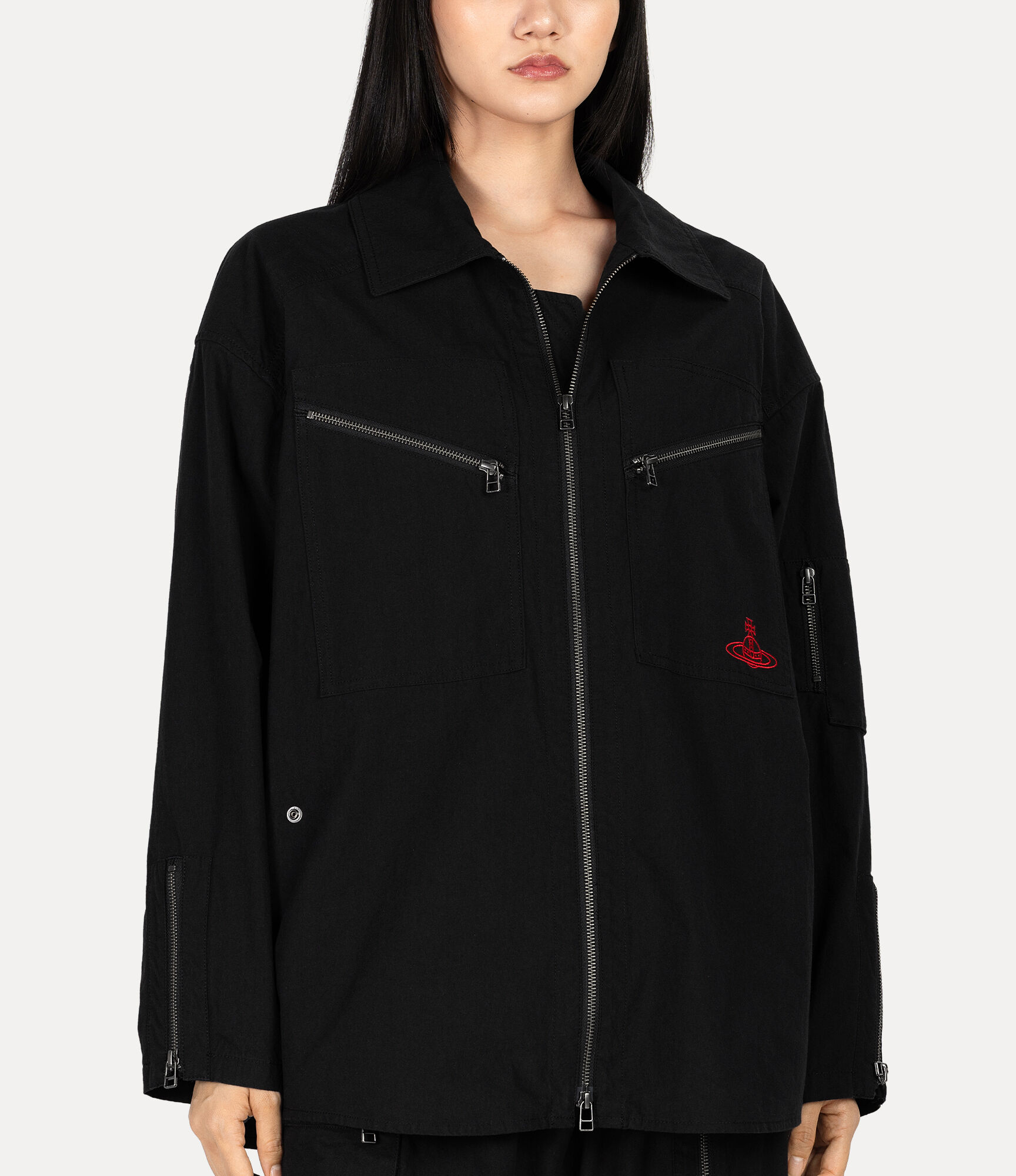 Brushed Cotton Utility Jacket  large image number 5
