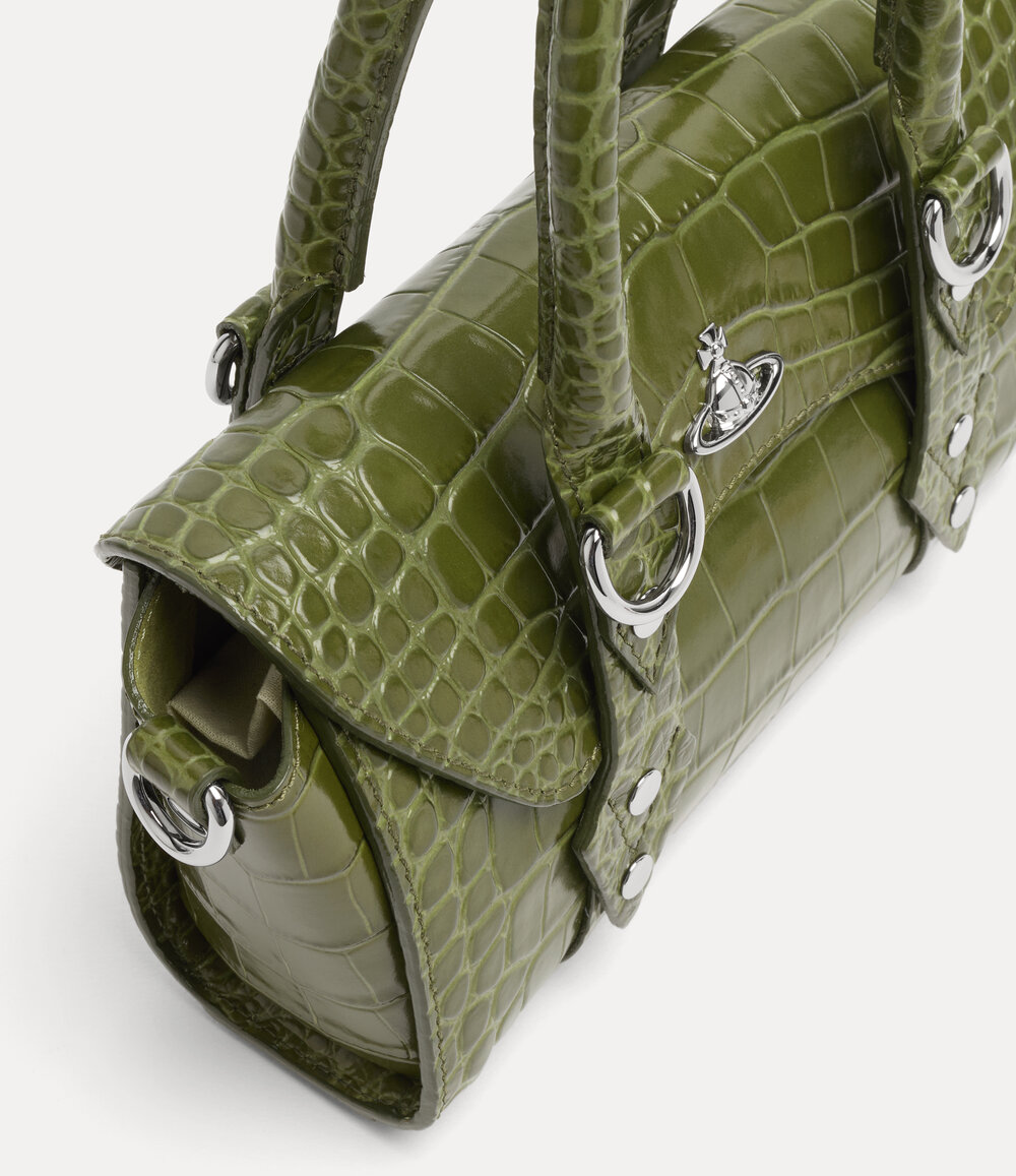Vivienne Westwood Bettina Mini Crossbody in Khaki, view 5