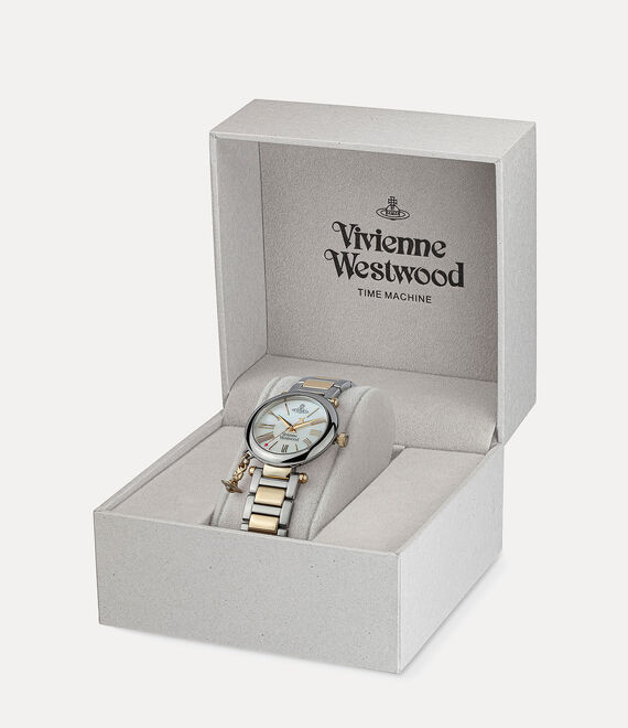 Ladies Watch Vivienne Westwood Two Tone Watch Mother Orb Watch