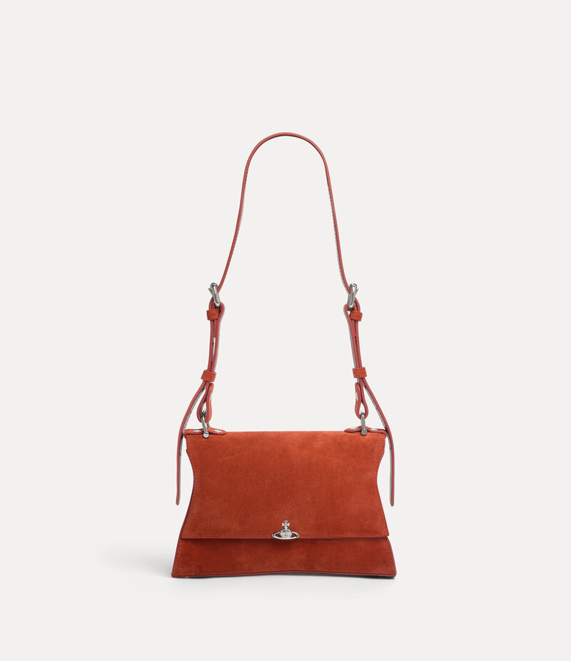 Vivienne Westwood Bianca Small Shoulder Bag in Ginger