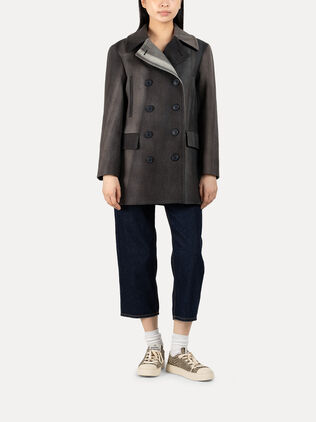 Gradation Melton Pea Coat