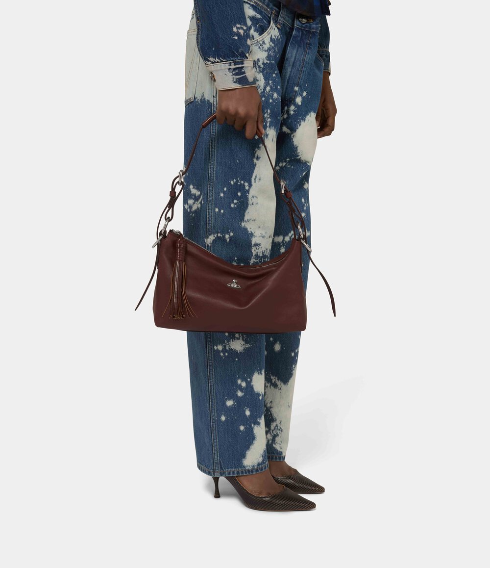 Vivienne Westwood Emma Shoulder Bag in Chestnut, view 2