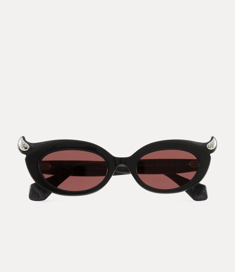 Vivienne Westwood Soo Sunglasses in Black