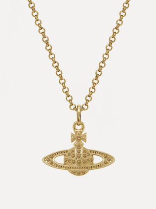 Mini Bas Relief Pendant Necklace