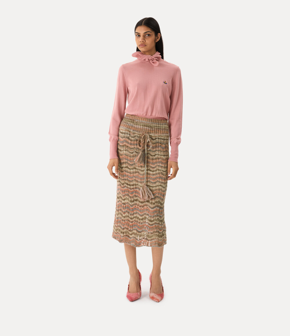 Vivienne Westwood Tie Bea Polo Jumper, view 2