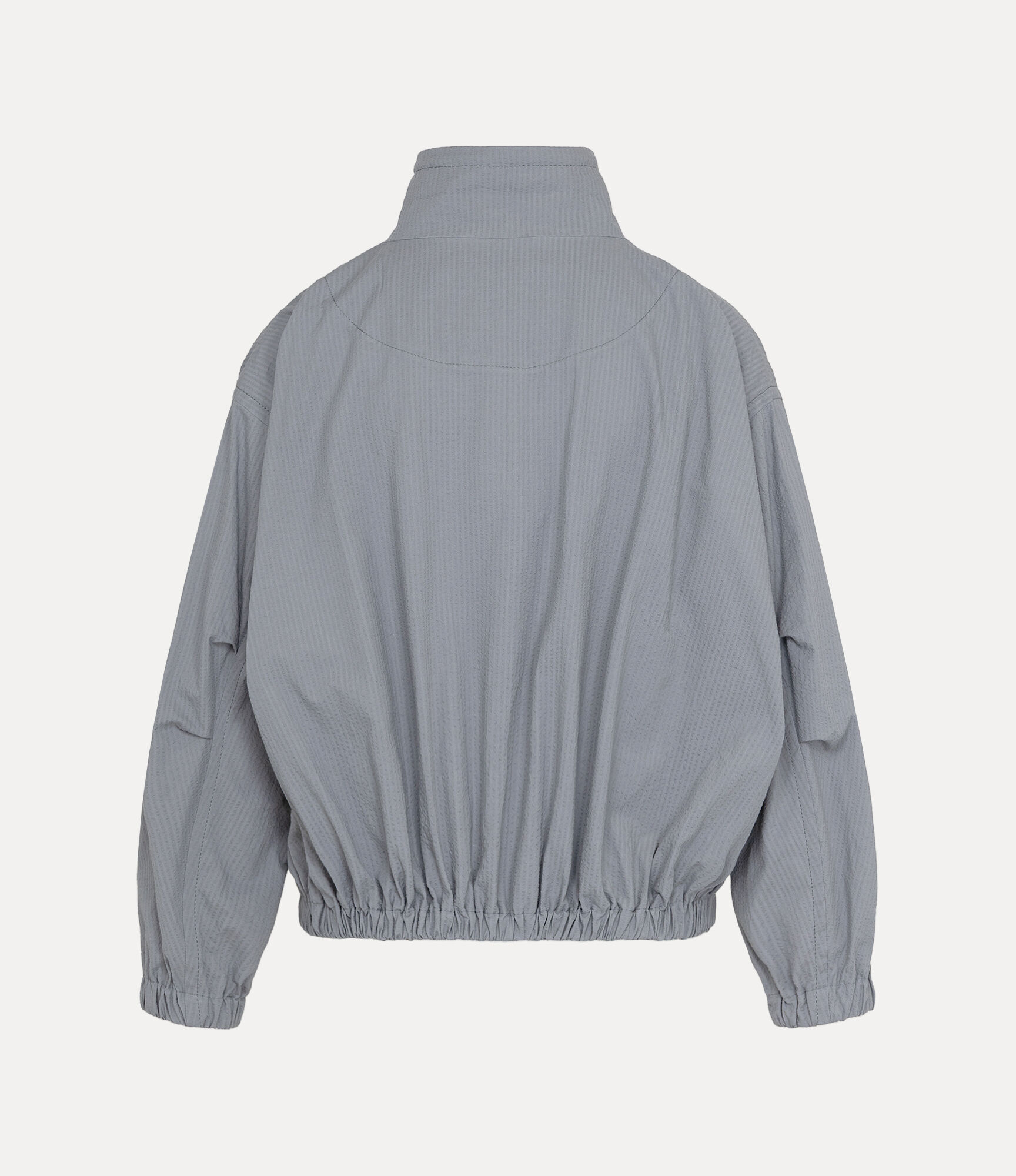 Cotton Seersucker Balloon Blouson  large image number 5