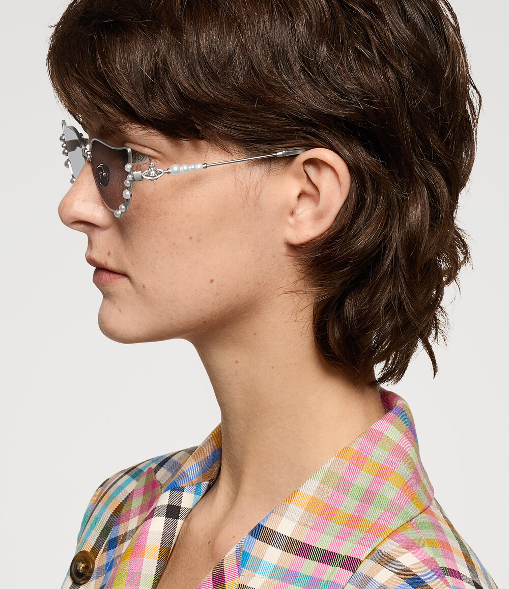 Vivienne Westwood Piccadilly Sunglasses in Grey, view 5