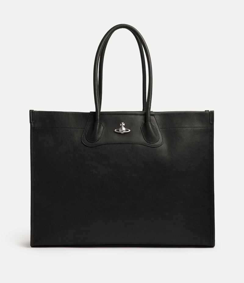 Vivienne Westwood Troy Tote Bag in Black