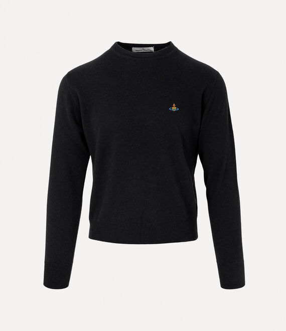 Man Round Neck in BLACK Vivienne Westwood® - Main Image