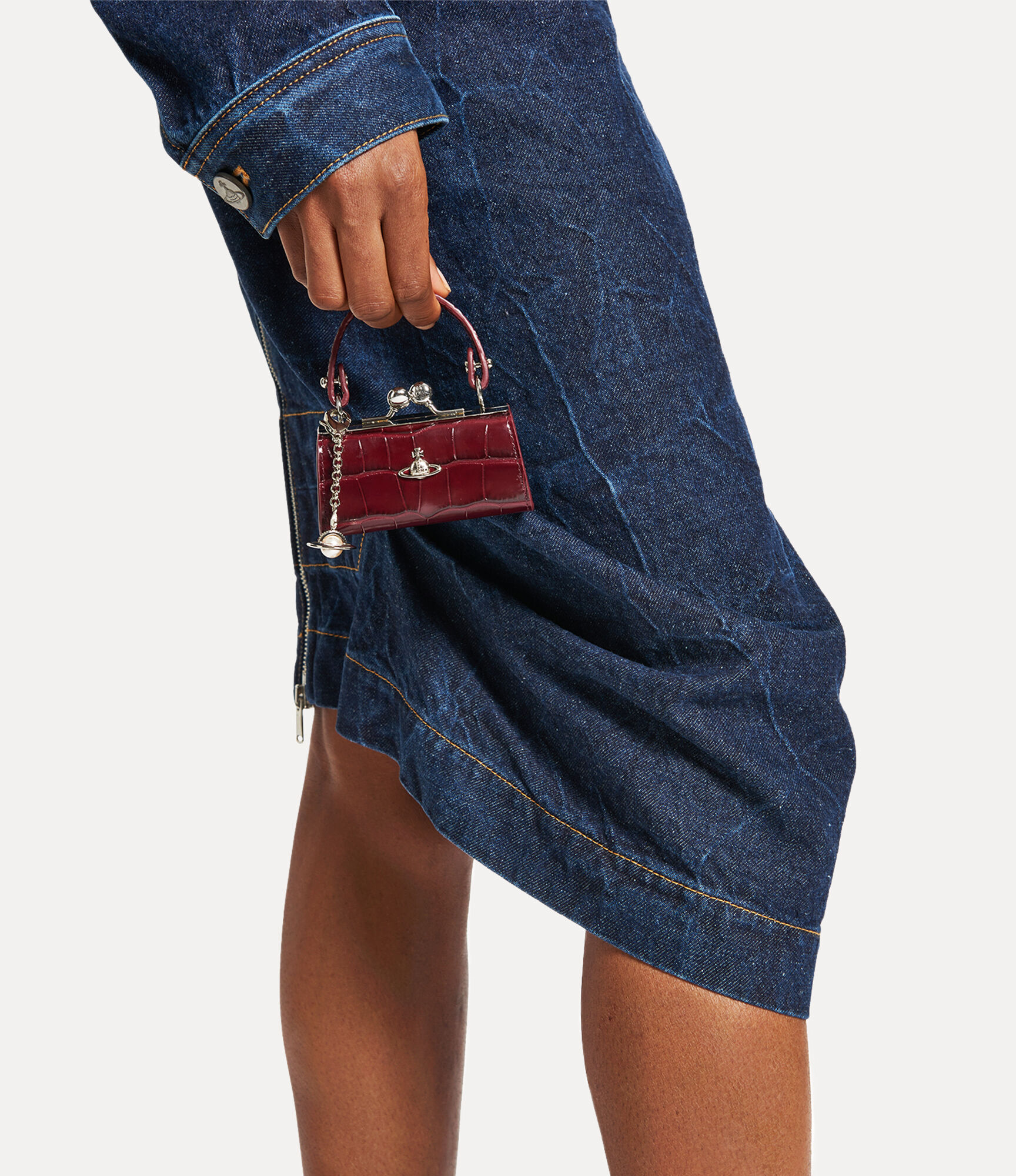 Crocodile doll bag  large image number 4