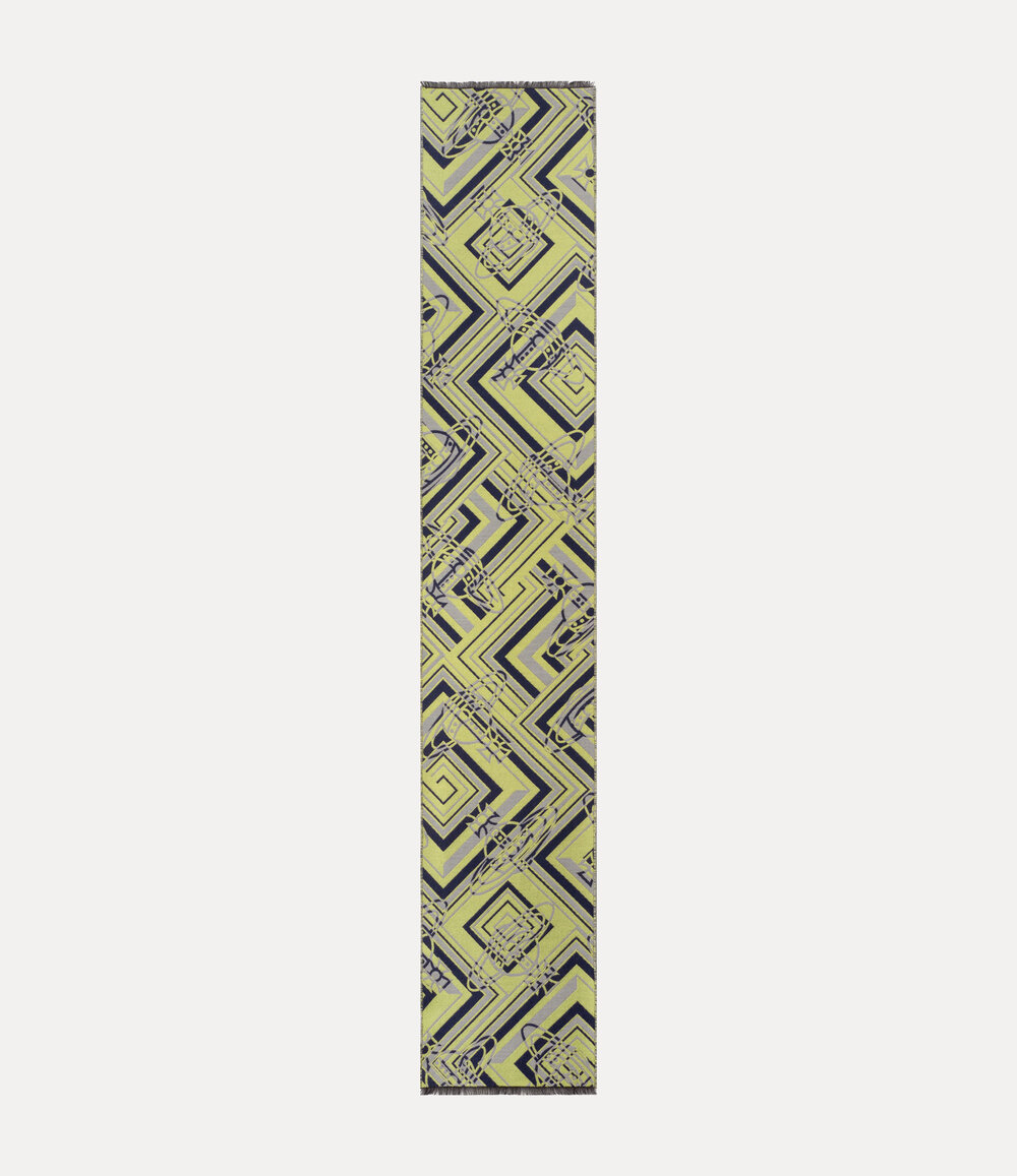 Vivienne Westwood Tibet Rug Scarf Tibet Rug in Yellow