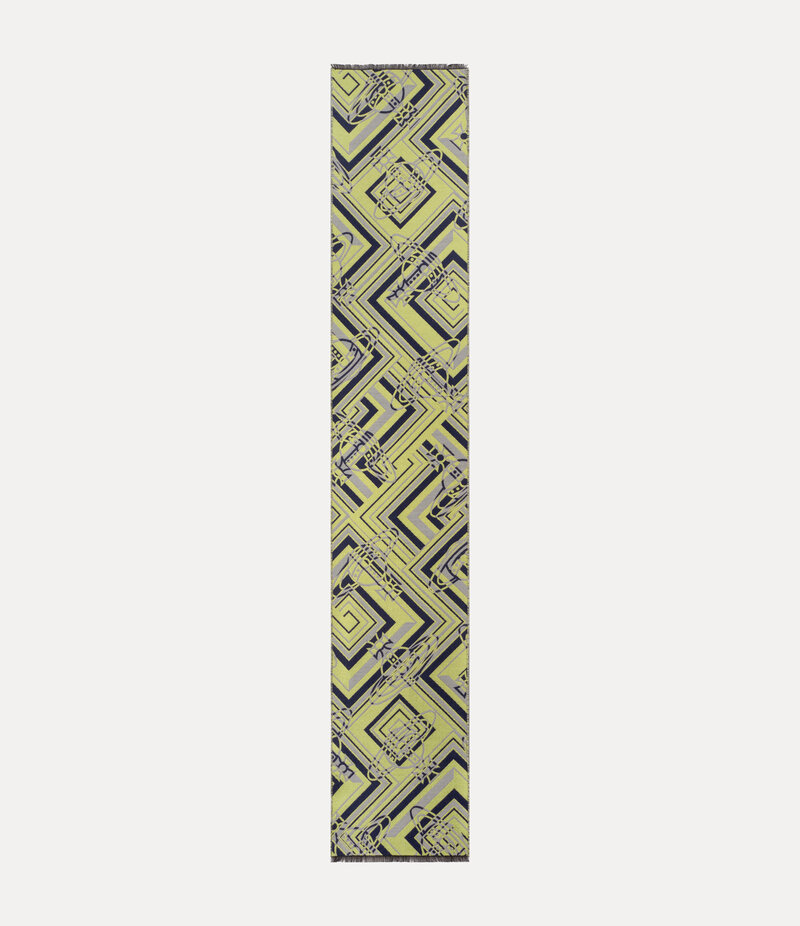 Vivienne Westwood Tibet Rug Scarf Tibet Rug in Yellow
