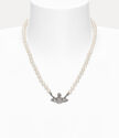 Man. mini bas relief pearl necklace large image numéro 1