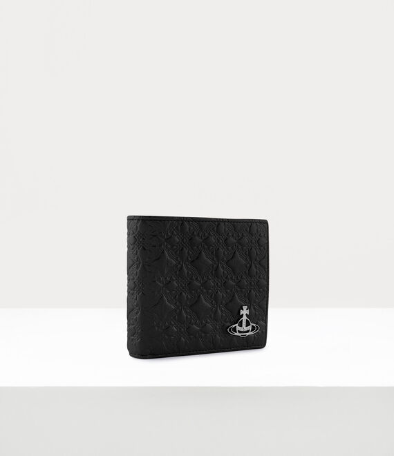 EMBOSSED MAN WALLET WITH COIN POCKET  large image number 3