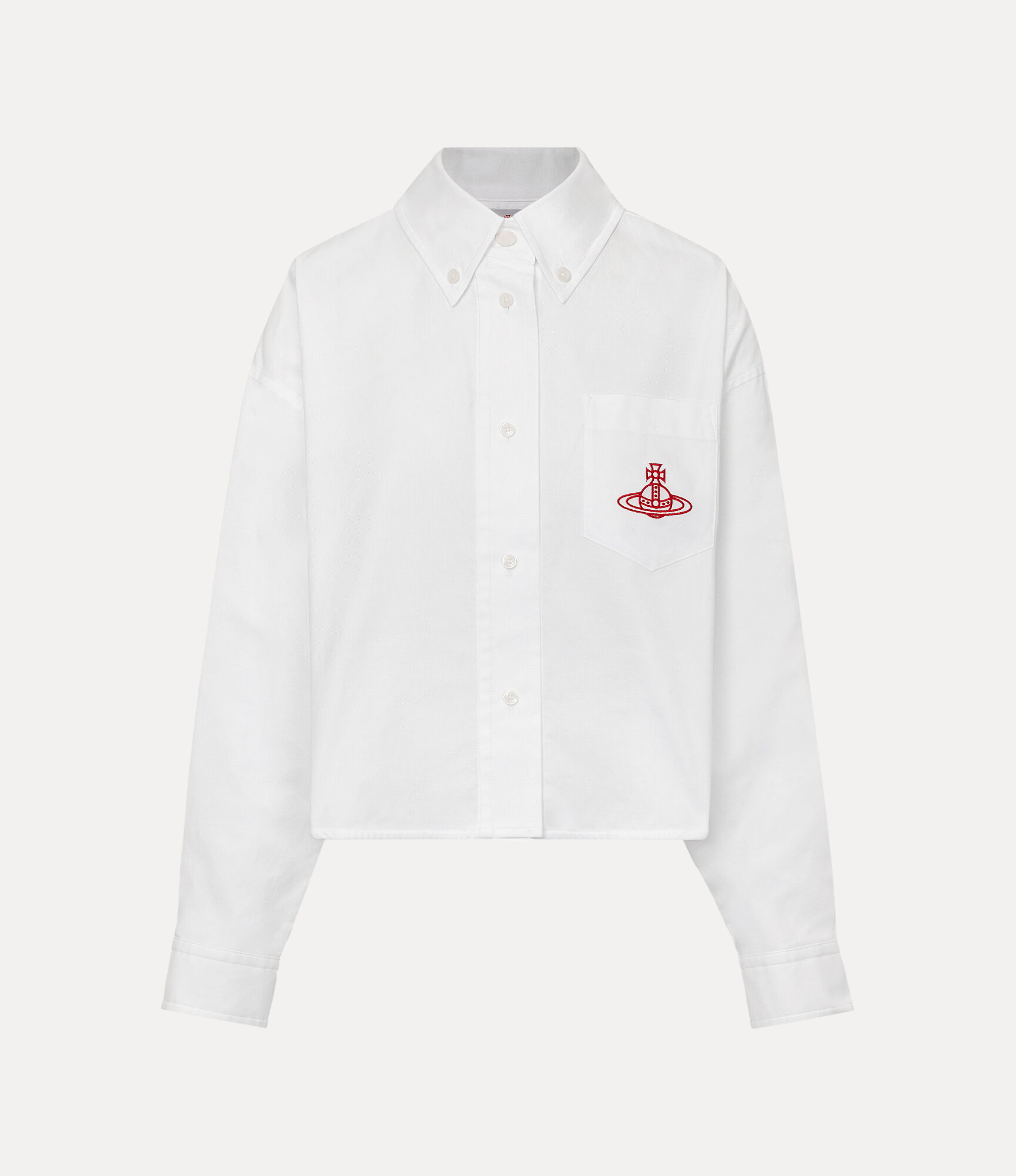 Organic Oxford Cropped Shirt
