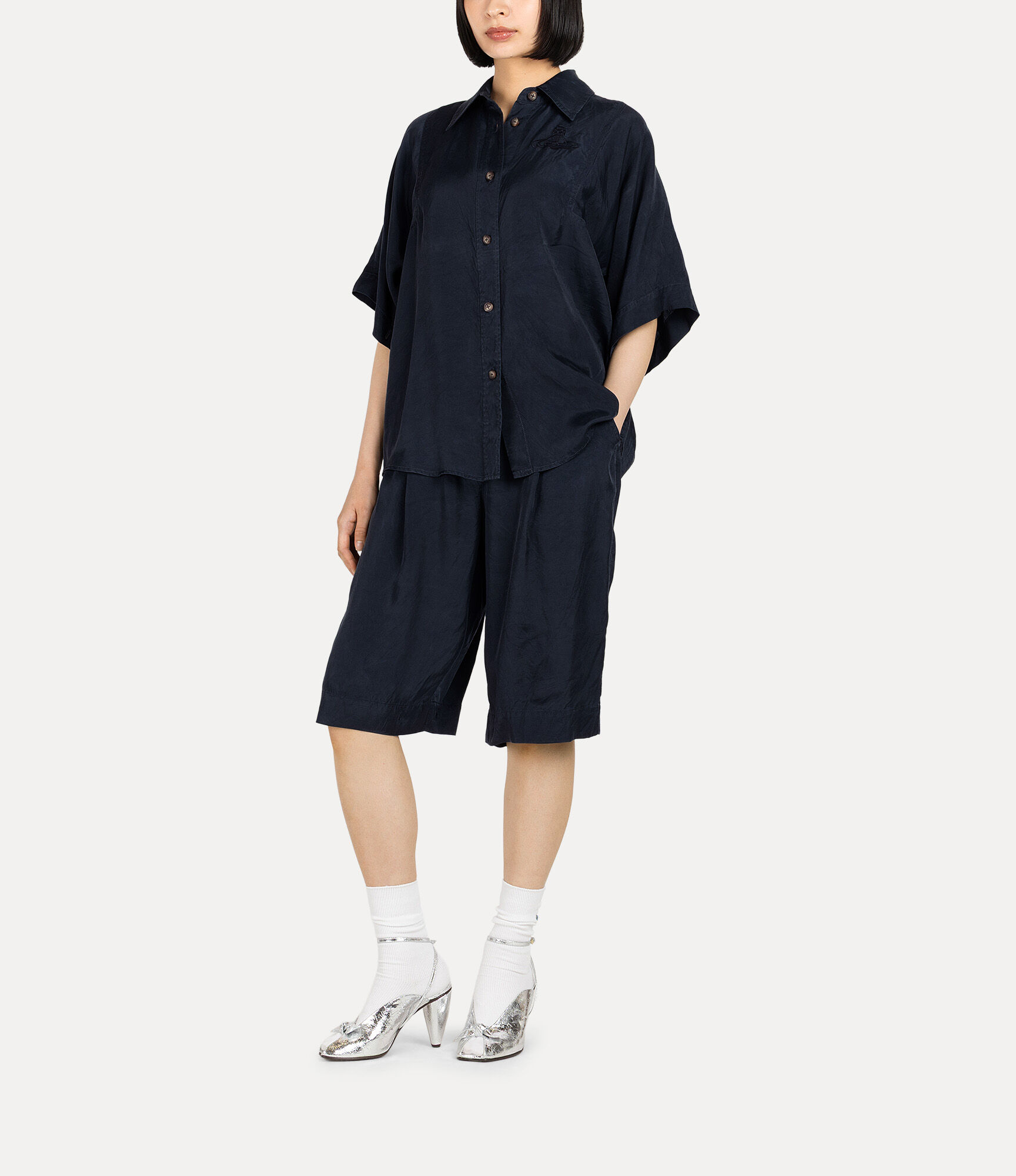 Cut-Out シャツ - ブルー | Vivienne Westwood®