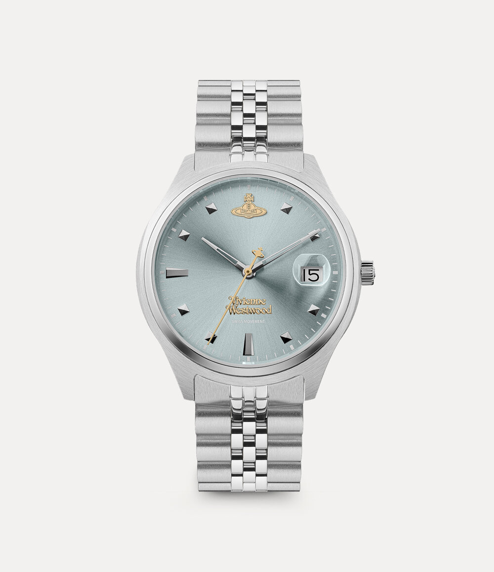 Vivienne Westwood Camberwell Watch in blue / silver