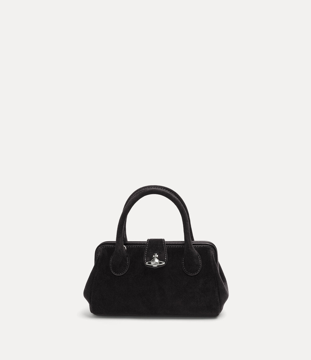 Vivienne Westwood Pamela Small Handbag in Black