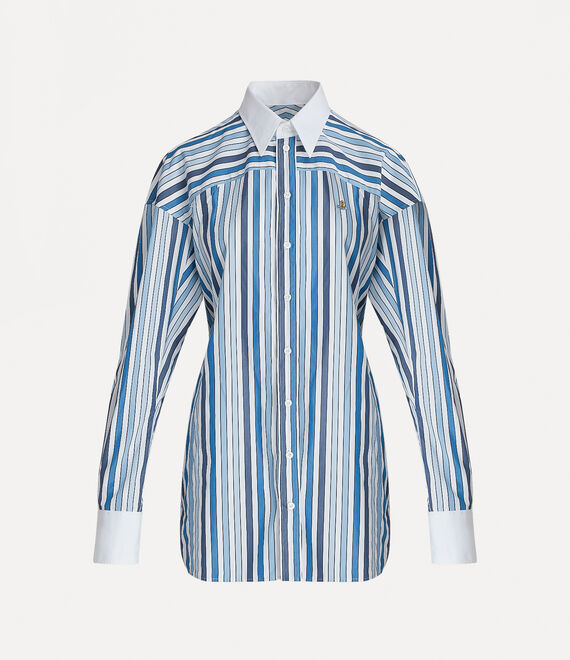 Vivienne Westwood Football Shirt In Big-stripes