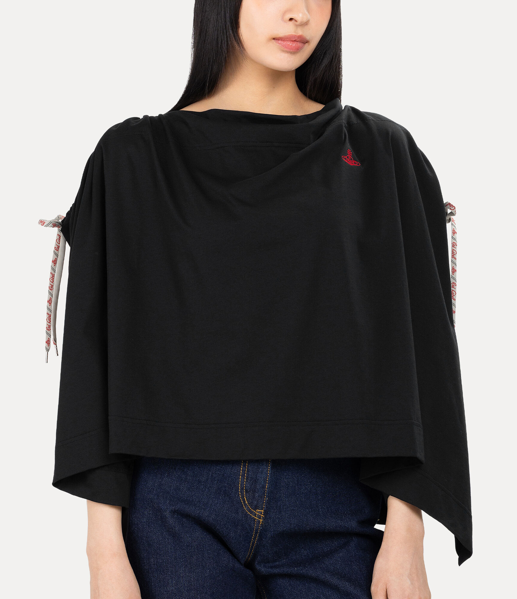 Organic Dry Jersey Drawstring Gathered Relaxed Top  large image number 4