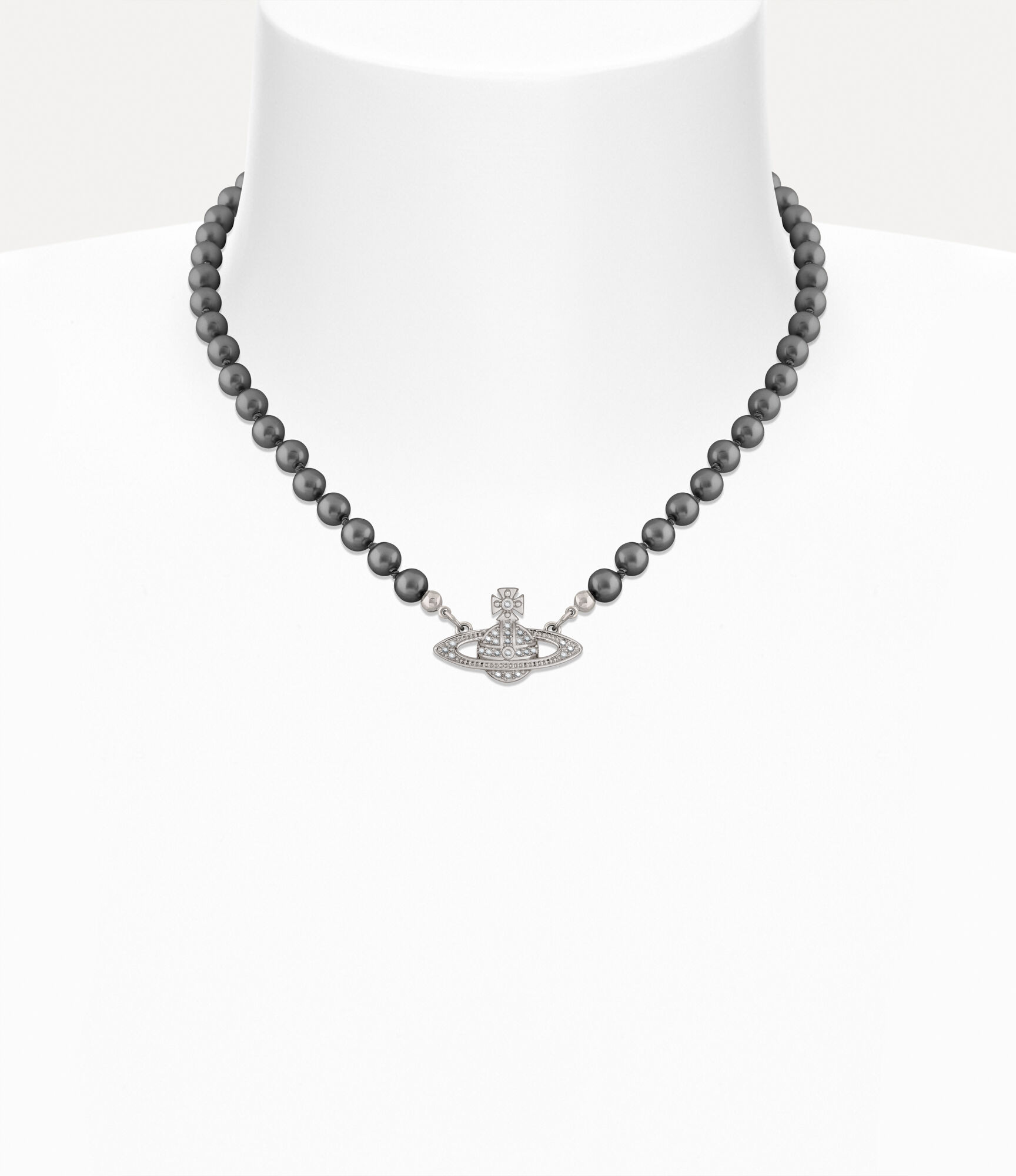 Mini Bas Relief Pearl Choker
