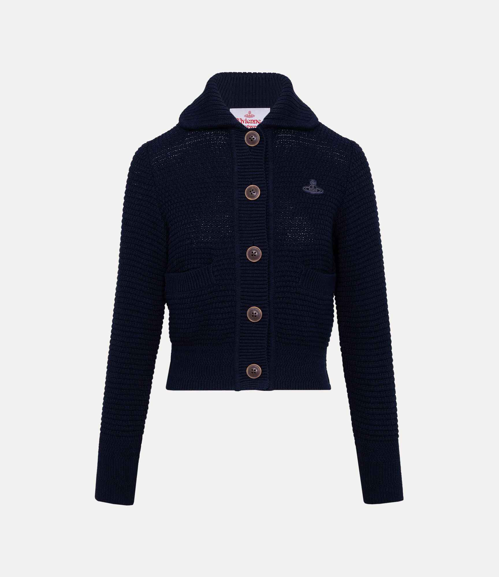 Round Collar cardigan