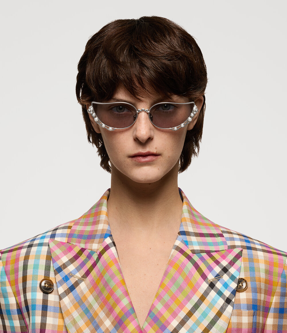 Vivienne Westwood Piccadilly Sunglasses in Grey, view 2