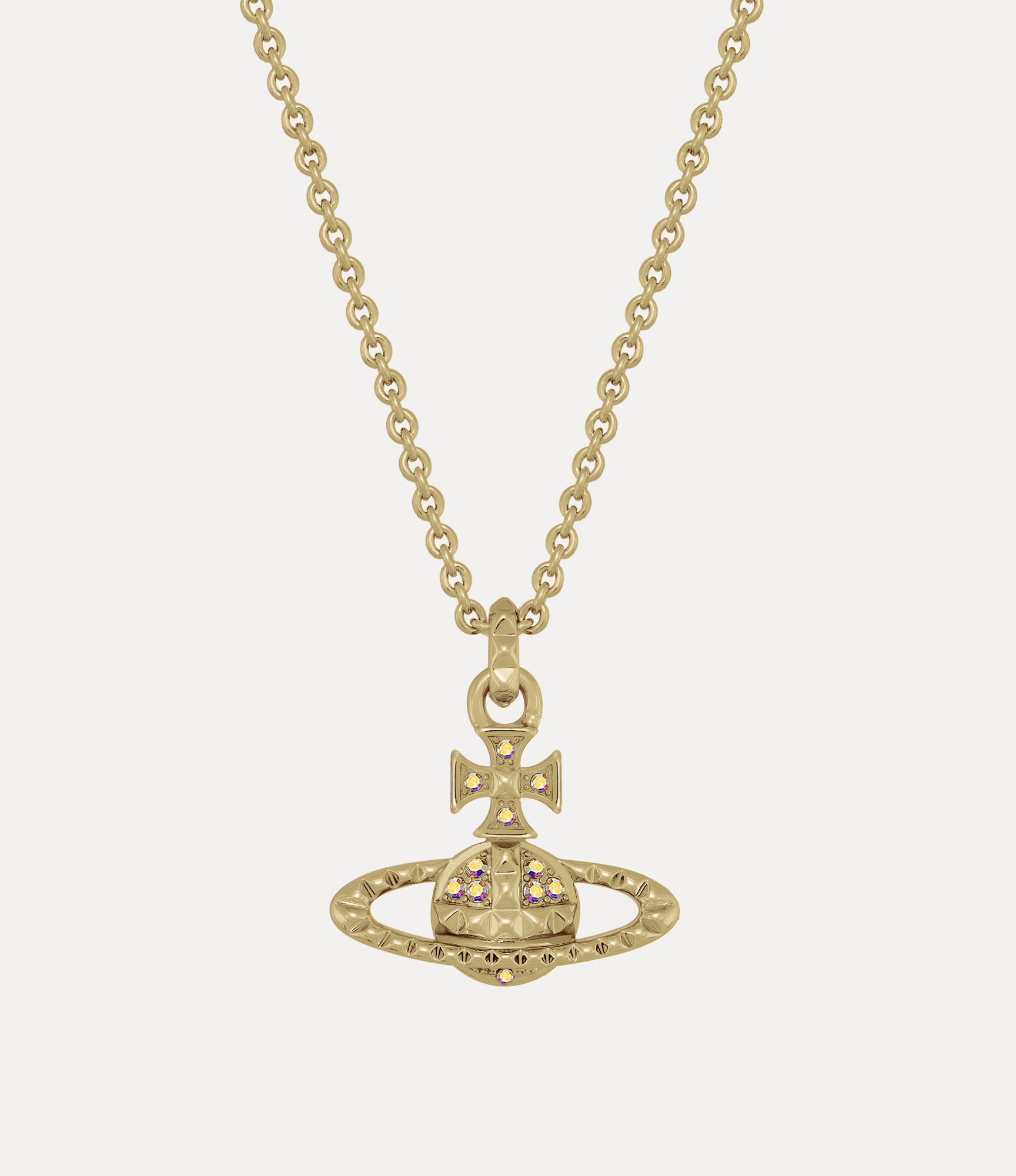 Mayfair Bas Relief Pendant Necklace