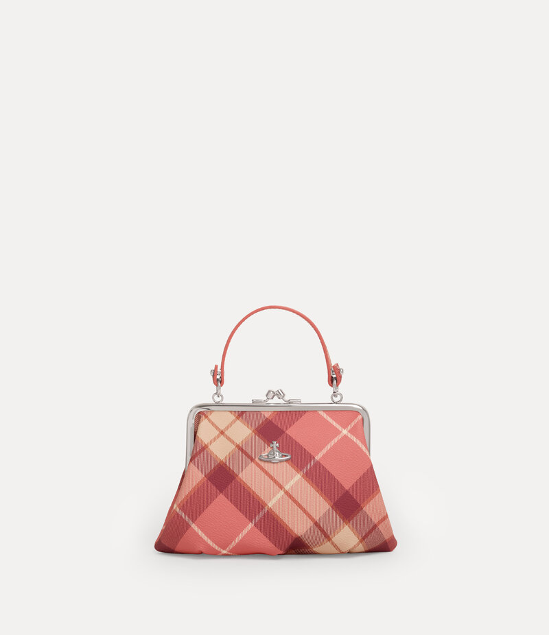 Vivienne Westwood Granny Frame Purse in Fraser Pink