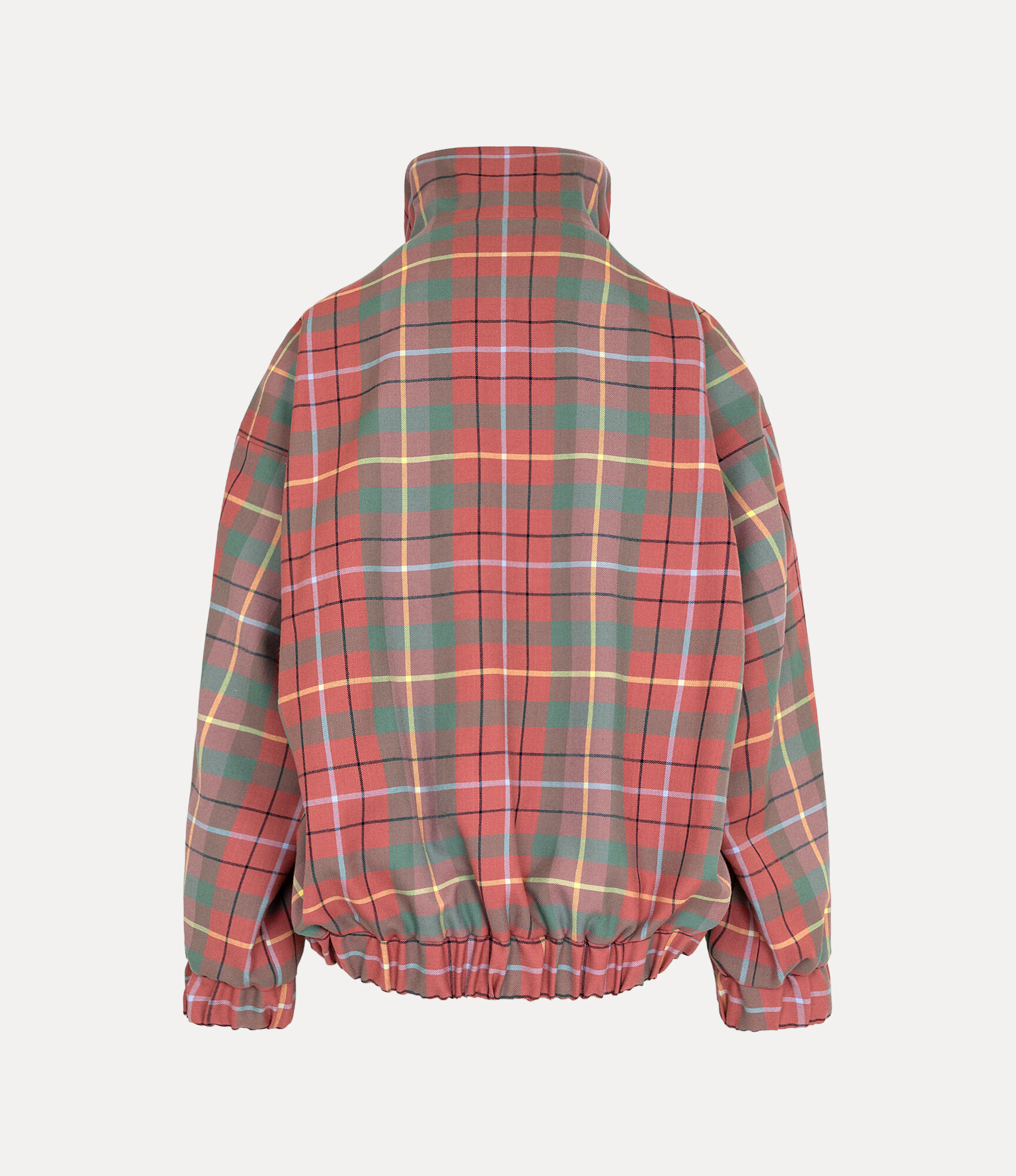 Tartan Check orb Patch Blouson  large image number 5