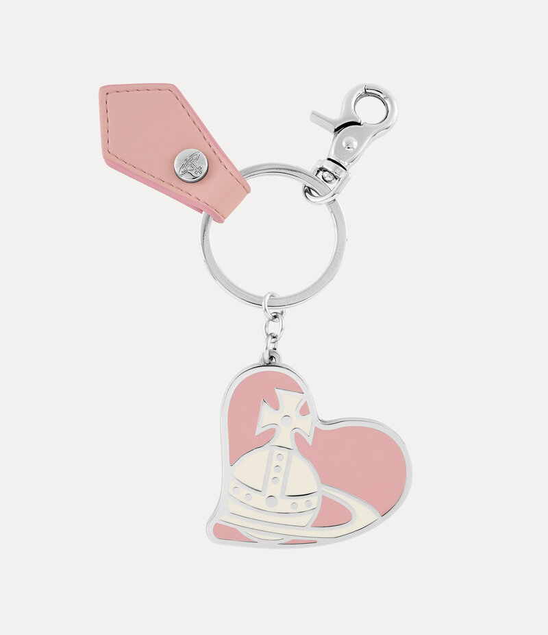 Vivienne Westwood Orb Heart Keyring
