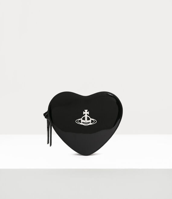 Vivienne Westwood Women's Dorset Croc Heart Cross Body Bag - Black
