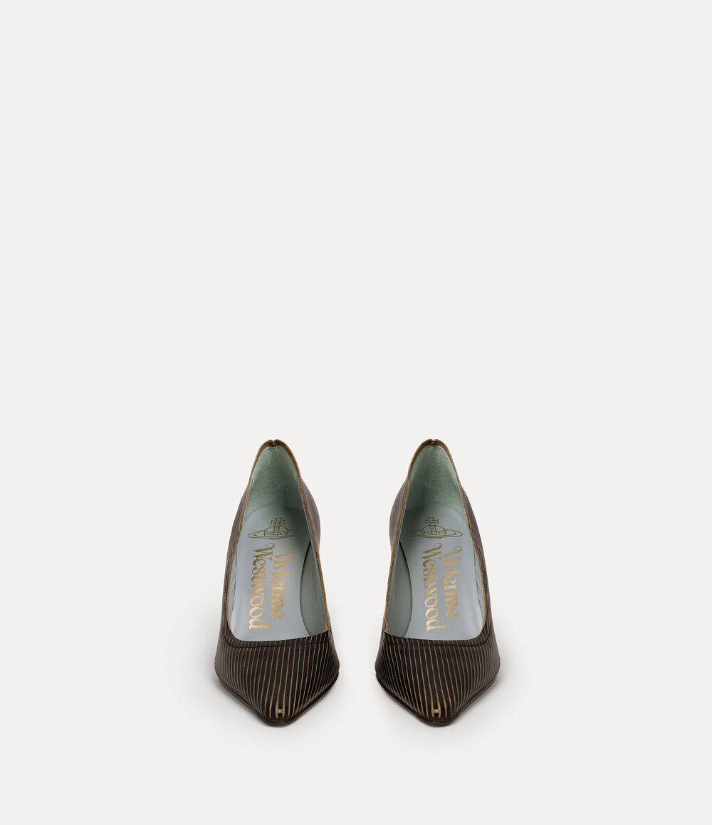 Vivienne Westwood Sophia Pin Heel in Black Beige, view 6