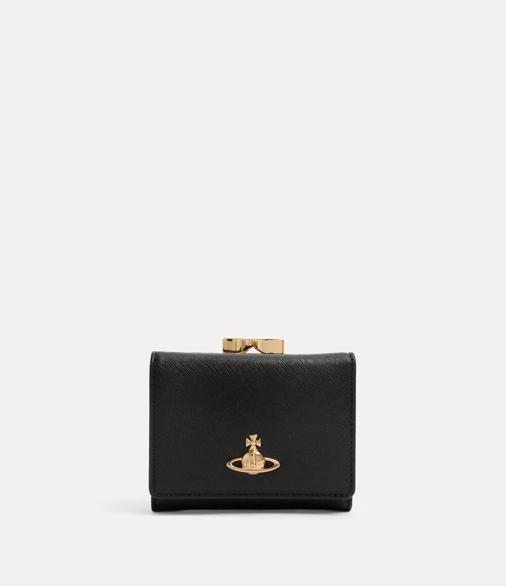 Vivienne Westwood Small Frame Wallet in Black
