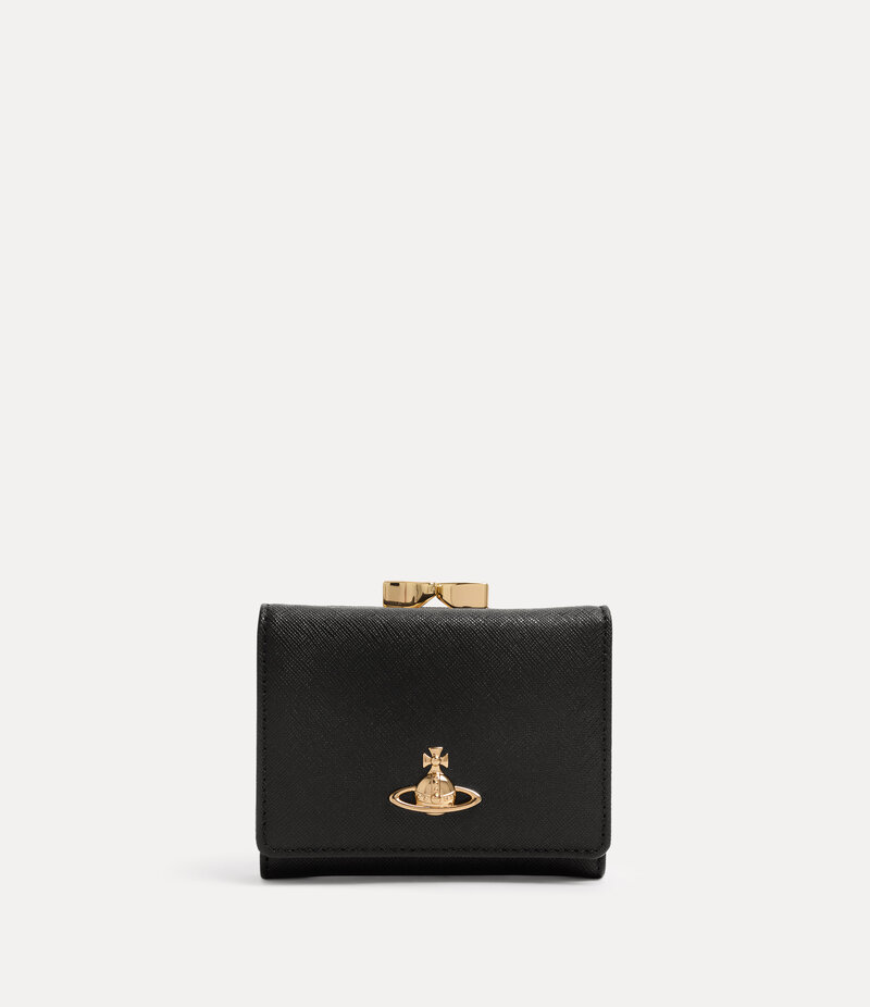 Vivienne Westwood Small Frame Wallet in Black