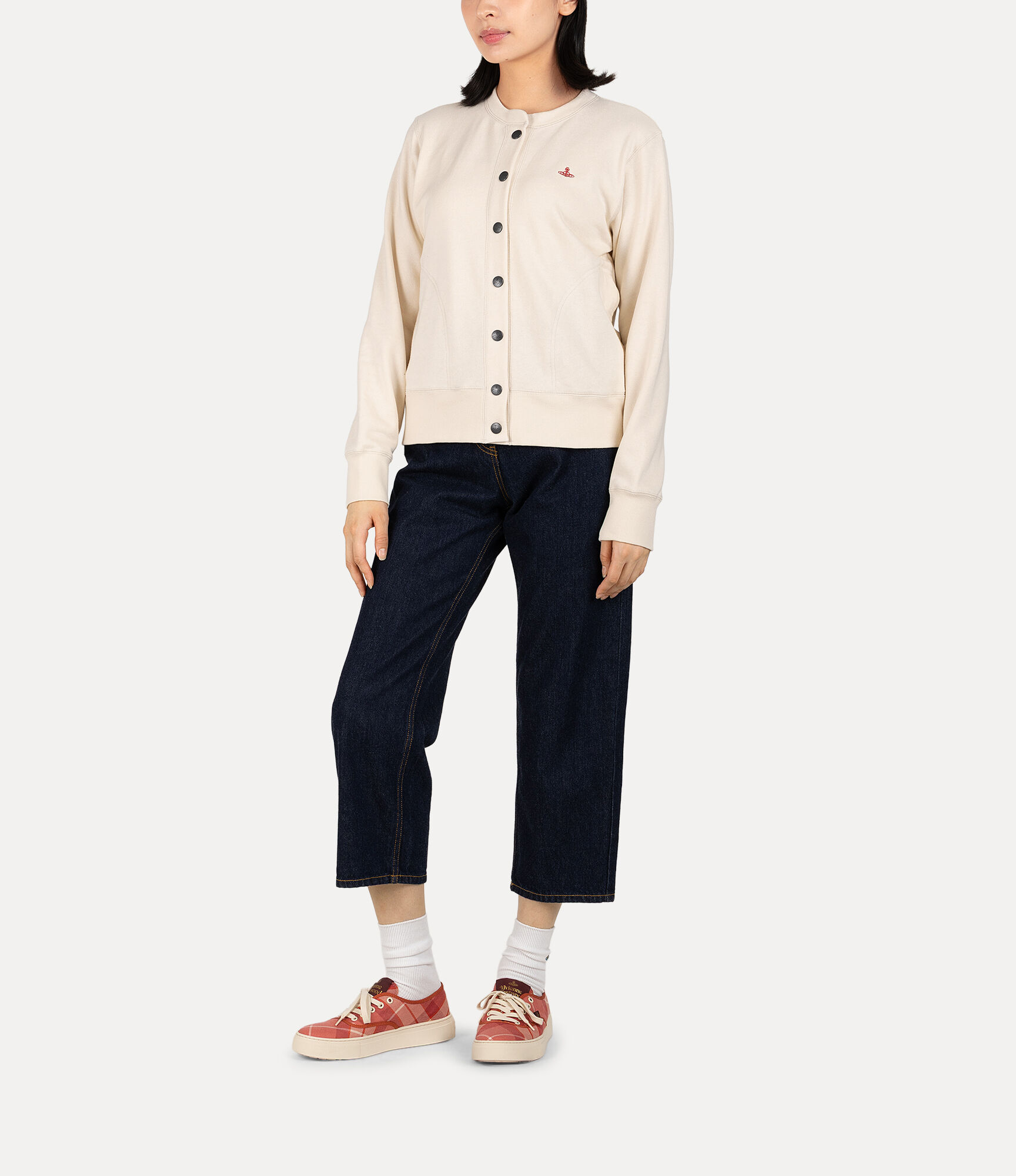 Organic Cotton Snap Cardigan  large image number 2