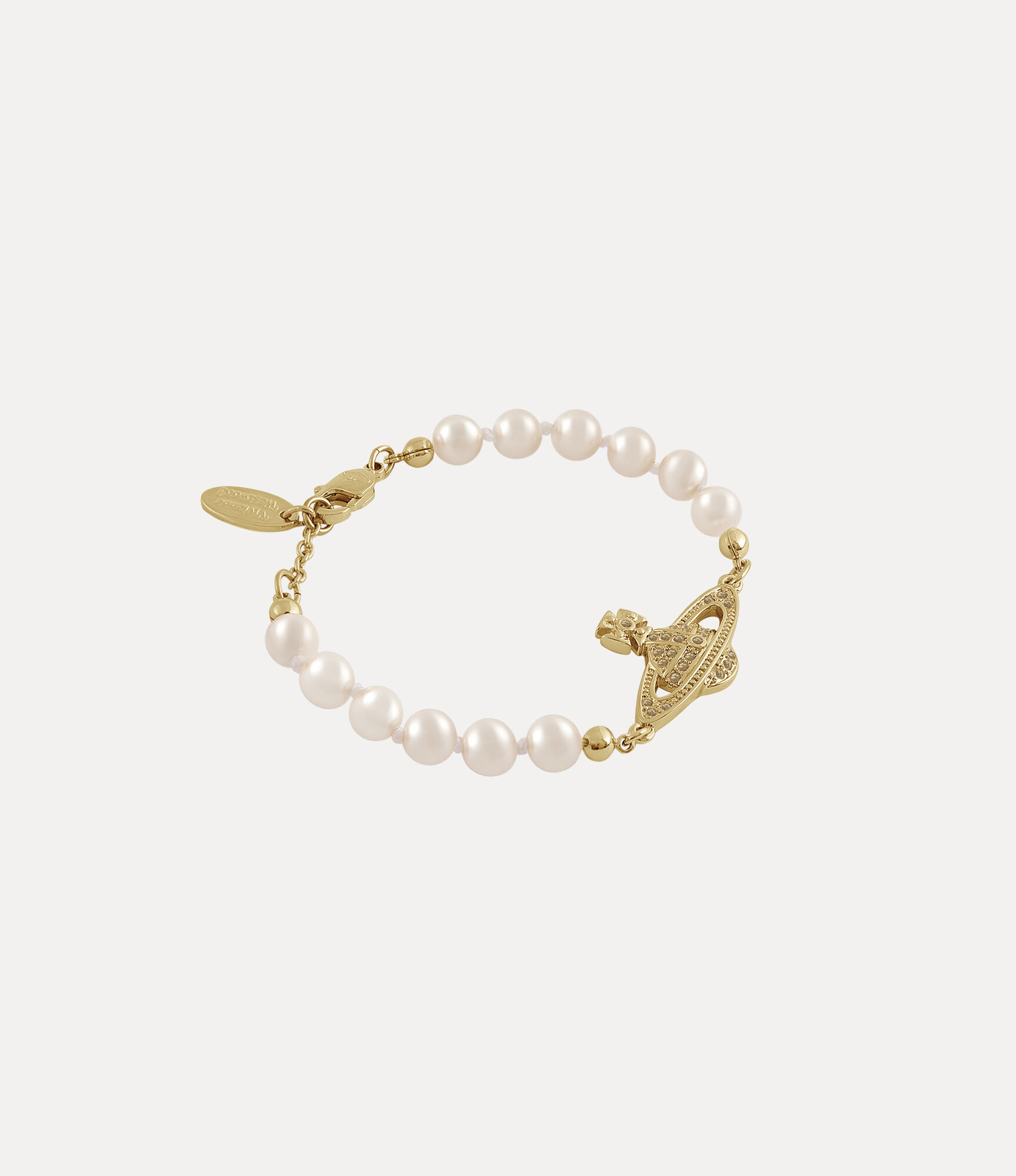 Mini Bas Relief Pearl Bracelet  large image number 2