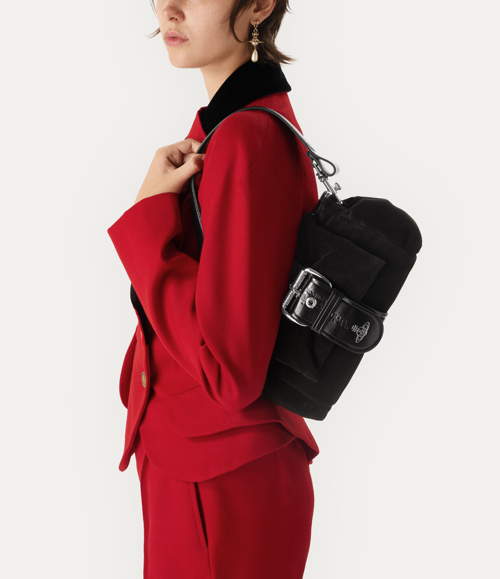 Hazel Treasure Handbag in BLACK | Vivienne Westwood®