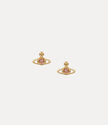 Nano solitaire earrings  large image number 1