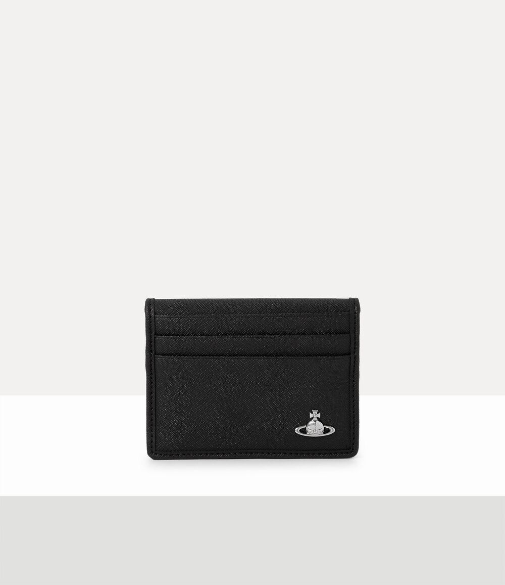 Vivienne Westwood Man Card Holder in Black