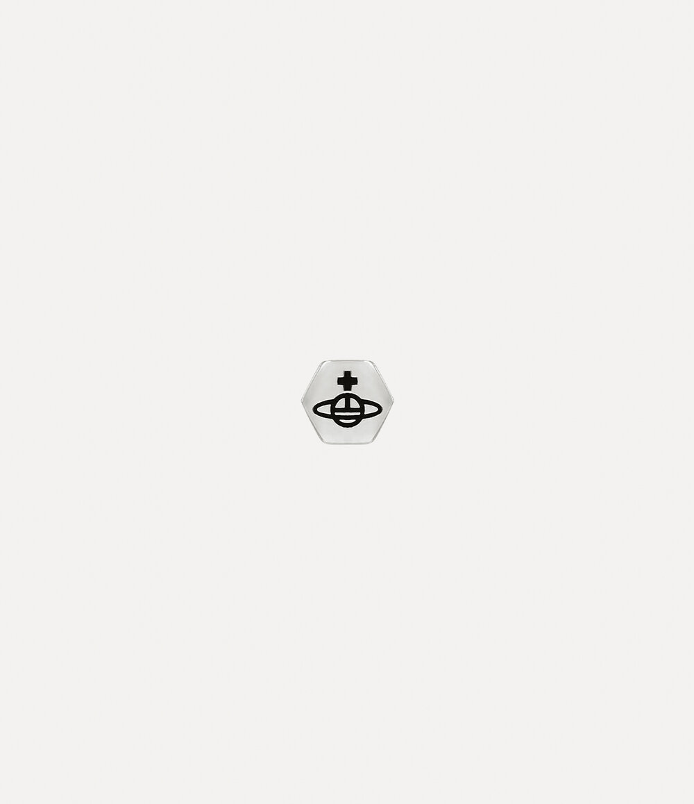 Vivienne Westwood Adel Single Stud Earring in silver