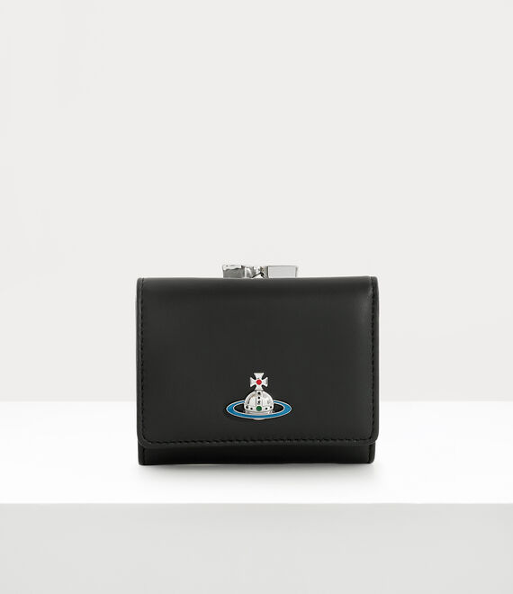Vivienne Westwood Small Frame Wallet In Black