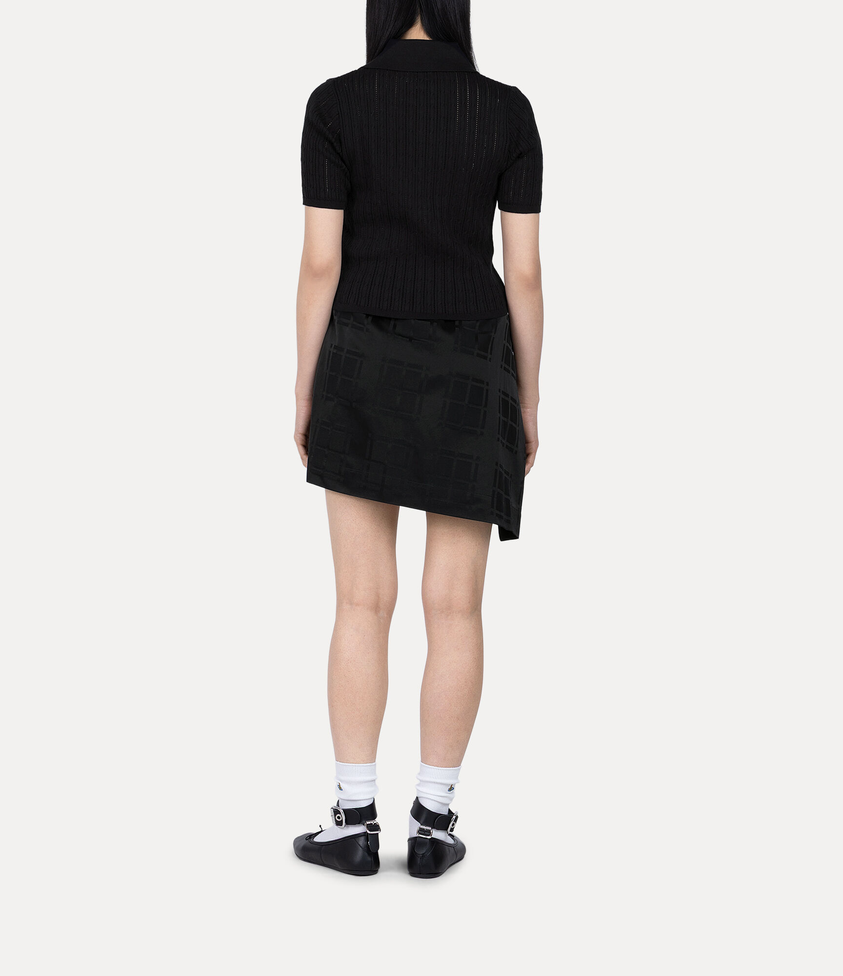 Check Rect Skirt  large image number 3